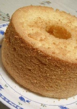 ふわふわ★プレーンシフォンケーキ★-レシピのメイン写真