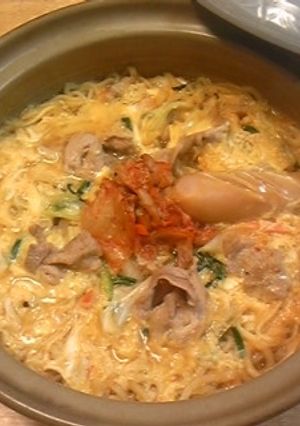 プデチゲ風ラーメン-レシピのメイン写真