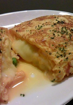 ミックスベジのとろぉりチーズオムレツ-レシピのメイン写真