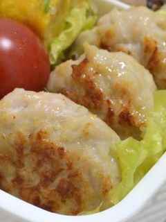 鶏ささみとレンコンの団子焼-レシピのメイン写真