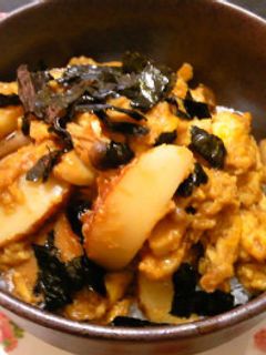 【リメイク!すき焼きかまぼこ丼】-レシピのメイン写真