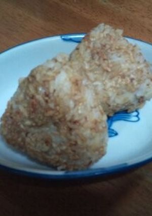 胡麻おかかの焼きおにぎり△＊。・-レシピのメイン写真