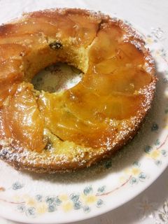 シナモンアップルとレーズンのケーキ-レシピのメイン写真