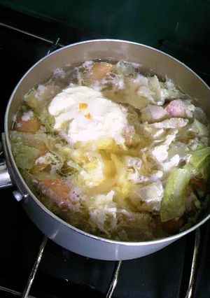 キャベツと豚肉でコンソメうま煮-レシピのメイン写真