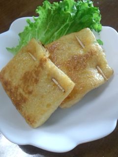 ねぎのきんちゃく焼き!-レシピのメイン写真
