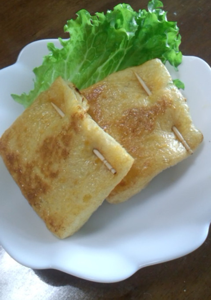 ねぎのきんちゃく焼き！-レシピのメイン写真