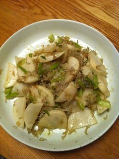 カブ炒め-レシピのメイン写真