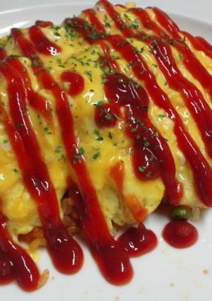 粉チーズが決め手☆ふわとろオムライス-レシピのメイン写真