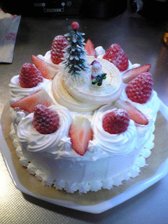 クリスマスケーキ-レシピのメイン写真