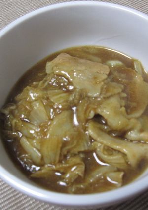 白菜と豚ばら肉のカレー風味-レシピのメイン写真
