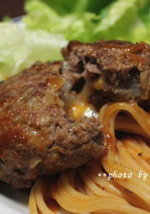 ふわふわ！定番ハンバーグ♪-レシピのメイン写真