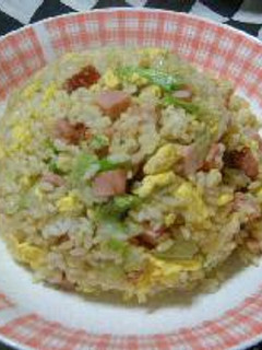 焼豚とレタスのパラパラチャーハン-レシピのメイン写真