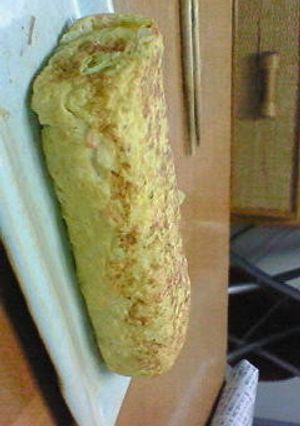 どどーん！キャベツで卵焼き-レシピのメイン写真