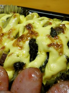 お弁当に♪ほうれん草と薩摩芋のマヨ焼き-レシピのメイン写真