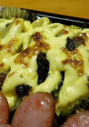 お弁当に♪ほうれん草と薩摩芋のマヨ焼き-レシピのメイン写真