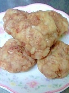 豆腐入り やわらか 豚こま竜田揚げ-レシピのメイン写真