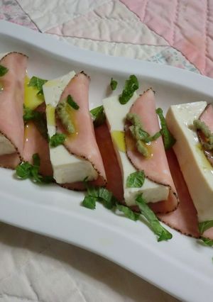 塩豆腐で簡単おつまみ-レシピのメイン写真