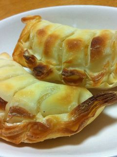 餃子の皮なのにそれっぽい簡単アップルパイ-レシピのメイン写真