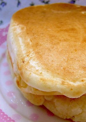 もっとふんわりもちもちホットケーキケーキ-レシピのメイン写真