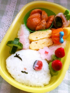 ジュエルペット ルビー <キャラ弁>-レシピのメイン写真