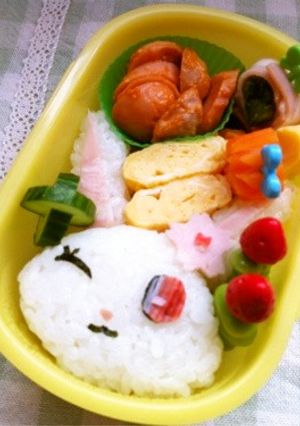 ジュエルペット ルビー <キャラ弁>-レシピのメイン写真