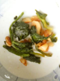 ほうれん草ニンニク炒め-レシピのメイン写真