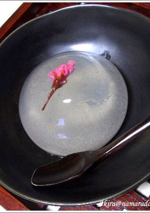 日本酒で作る大人の桜ゼリー-レシピのメイン写真