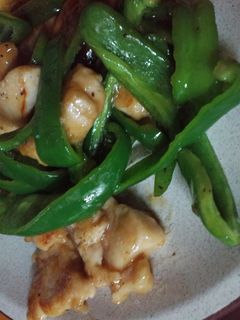 鶏むね肉とピーマンの中華炒め-レシピのメイン写真