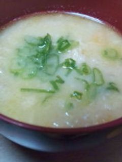 ☆山芋のお味噌汁☆-レシピのメイン写真