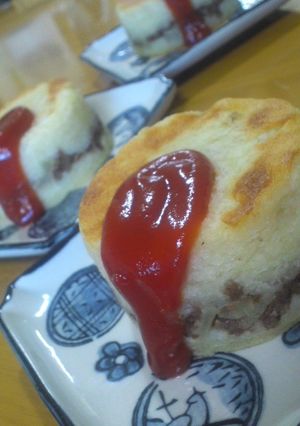 ★マッシュポテトのほくほくミートサンド★-レシピのメイン写真