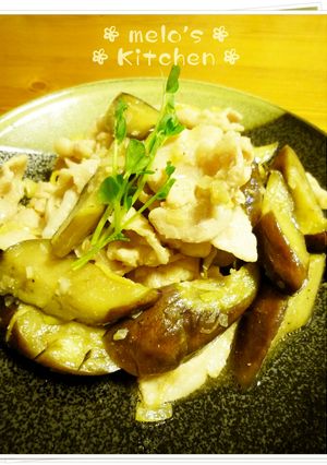 豚肉と茄子の香り炒め-レシピのメイン写真