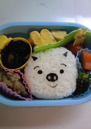 キャラ弁☆おにぎり46・ブタさん-レシピのメイン写真