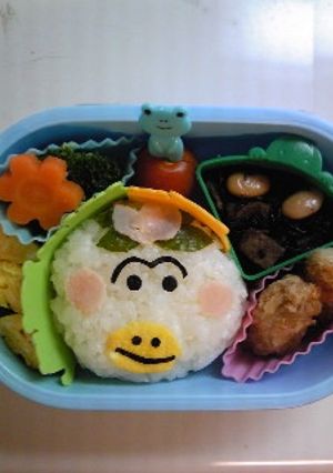 キャラ弁☆おにぎり49・はなかっぱ-レシピのメイン写真