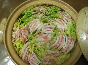 白菜と豚バラ肉のミルフィーユ鍋-レシピのメイン写真
