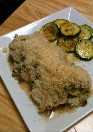 鶏肉のキノコソースとサクサクパン粉かけ☆-レシピのメイン写真