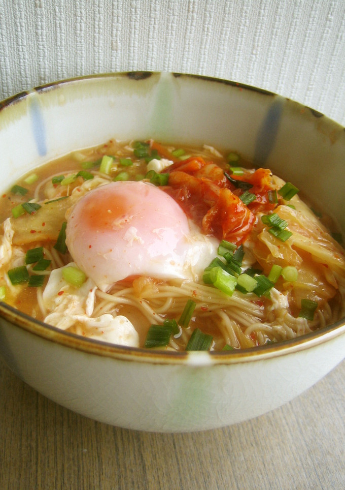 ランチに簡単☆キムチにゅうめん-レシピのメイン写真