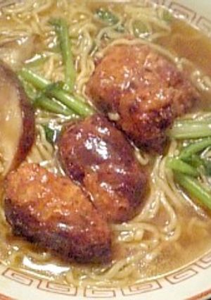 シャキシャキ蓮根鶏のとろ～り醤油ラーメン-レシピのメイン写真