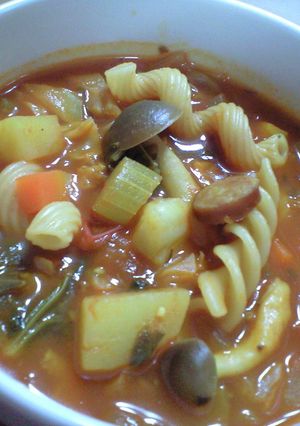 燃焼系ミネストローネ-レシピのメイン写真