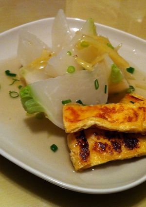 かぶらのほっこり生姜あんかけ-レシピのメイン写真