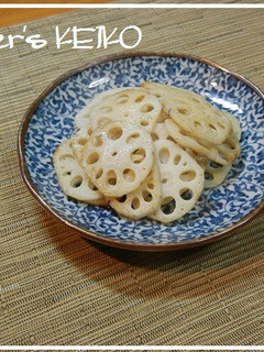 【農家のレシピ】れんこんの塩炒め-レシピのメイン写真