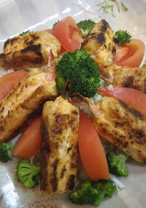 海老と豆腐のヘルシー焼き-レシピのメイン写真