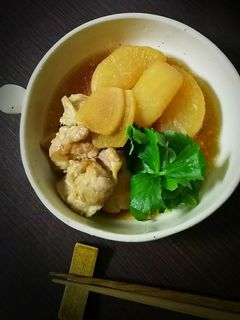 鶏肉と大根の煮物・圧力鍋-レシピのメイン写真