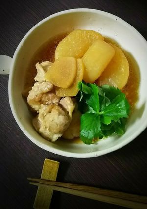 鶏肉と大根の煮物・圧力鍋-レシピのメイン写真