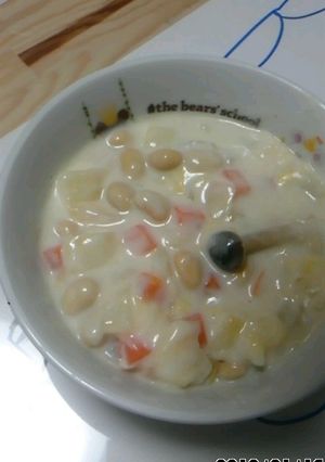 簡単ホワイトシチュー大豆入り☆-レシピのメイン写真
