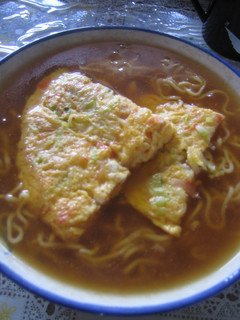 熱々トロトロ~の、かに玉ラーメン♪-レシピのメイン写真
