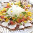 たこのカルパッチョ・彩り野菜添え