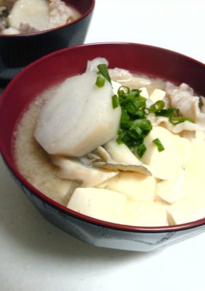 ほっこり里芋のお味噌汁-レシピのメイン写真