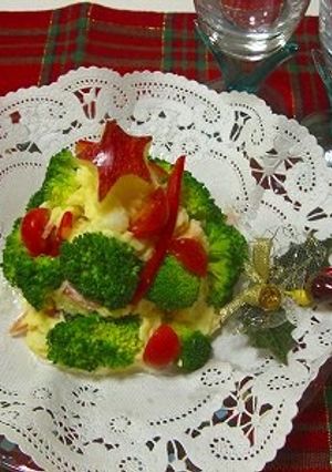 ☆簡単♪クリスマスツリーサラダ☆-レシピのメイン写真
