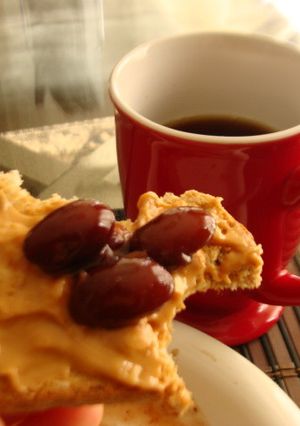 私のピーナッツバタートーストの食べ方-レシピのメイン写真