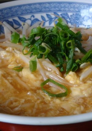 マルちゃん※ふわふわ卵のもやしラーメン-レシピのメイン写真